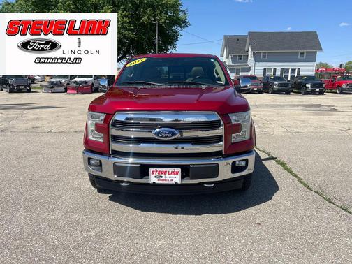 Ruby Red Metallic 2017 Ford F-150 Lariat
