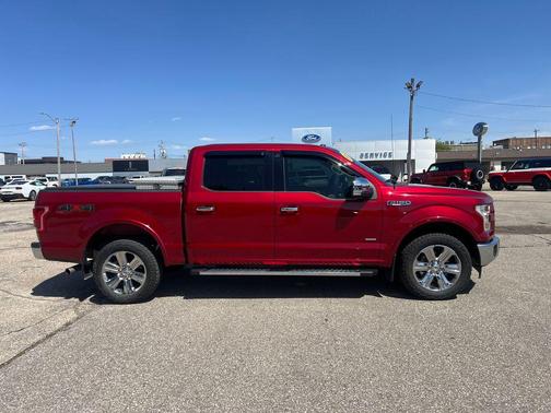 Ruby Red Metallic 2017 Ford F-150 Lariat