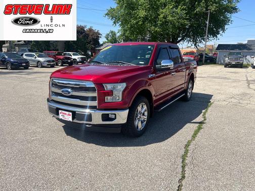 Ruby Red Metallic 2017 Ford F-150 Lariat