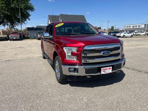 Ruby Red Metallic 2017 Ford F-150 Lariat