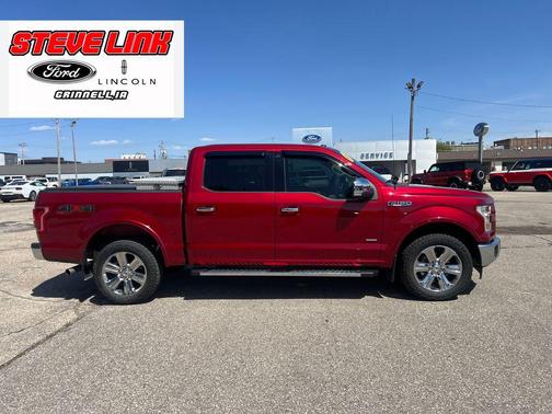 Ruby Red Metallic 2017 Ford F-150 Lariat