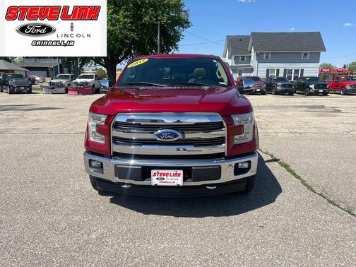 Ruby Red Metallic 2017 Ford F-150 Lariat