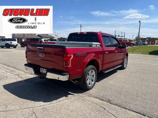 Ruby Red Metallic 2017 Ford F-150 Lariat