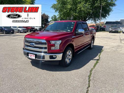 Ruby Red Metallic 2017 Ford F-150 Lariat