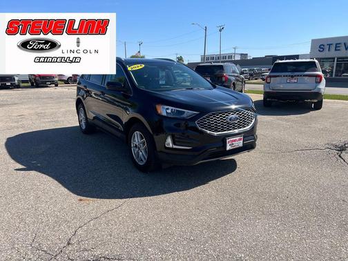 Agate Black Metallic 2024 Ford Edge SEL