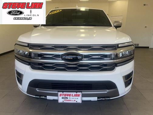 Star White Metallic Tri-Coat 2024 Ford Expedition Max Platinum