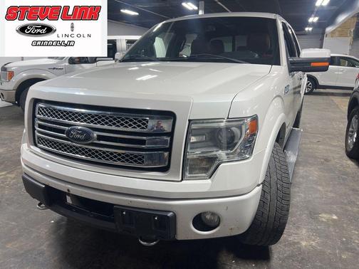 White Platinum Clearcoat Metallic 2013 Ford F-150 Limited