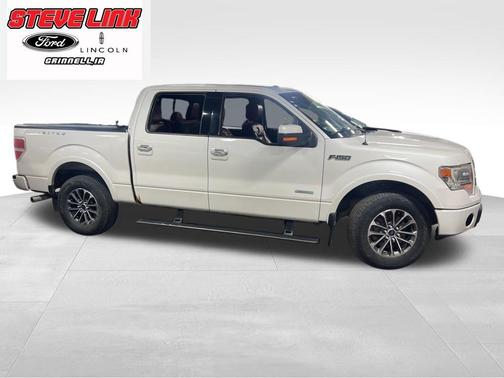 White Platinum Clearcoat Metallic 2013 Ford F-150 Limited