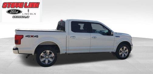 Star White Metallic Tri-Coat 2020 Ford F-150 Platinum