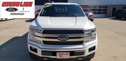 Star White Metallic Tri-Coat 2020 Ford F-150 Platinum