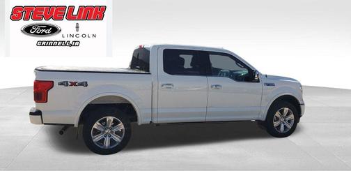 Star White Metallic Tri-Coat 2020 Ford F-150 Platinum