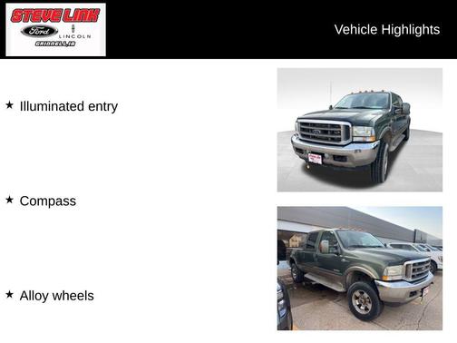 Green 2004 Ford F-350 King Ranch