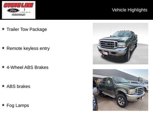 Green 2004 Ford F-350 King Ranch