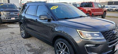 Magnetic Metallic 2018 Ford Explorer Sport
