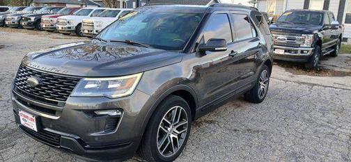 Magnetic Metallic 2018 Ford Explorer Sport