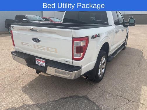 Star White Metallic Tri-Coat 2022 Ford F-150 Lariat