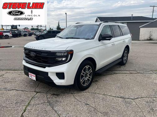 White Metallic 2025 Ford Expedition Active
