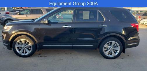 Agate Black Metallic 2019 Ford Explorer Limited