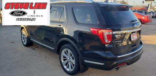 Agate Black Metallic 2019 Ford Explorer Limited
