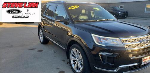 Agate Black Metallic 2019 Ford Explorer Limited