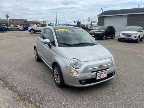 Argento (Silver) 2012 FIAT 500 Lounge