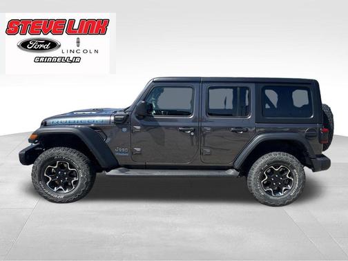 Granite Crystal Metallic Clearcoat 2022 Jeep Wrangler Unlimited 4xe Rubicon
