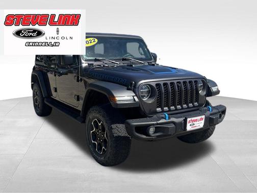Granite Crystal Metallic Clearcoat 2022 Jeep Wrangler Unlimited 4xe Rubicon