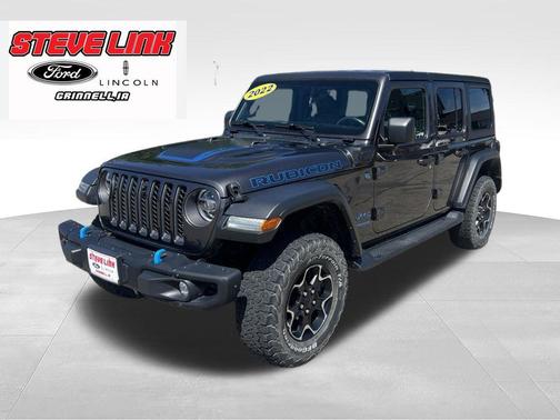 Granite Crystal Metallic Clearcoat 2022 Jeep Wrangler Unlimited 4xe Rubicon