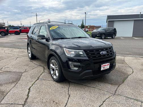 Shadow Black 2016 Ford Explorer Sport