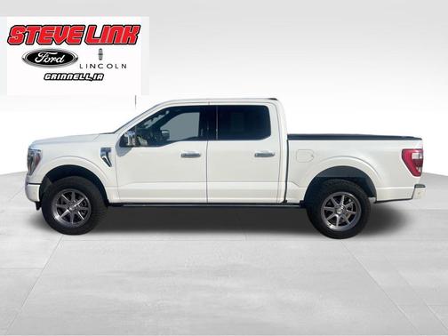 Star White Metallic Tri-Coat 2021 Ford F-150 Platinum