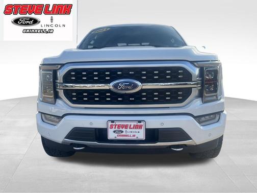 Star White Metallic Tri-Coat 2021 Ford F-150 Platinum