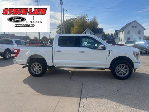 Star White Metallic Tri-Coat 2021 Ford F-150 Platinum