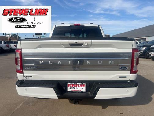 Star White Metallic Tri-Coat 2021 Ford F-150 Platinum