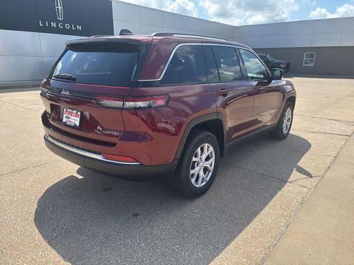Velvet Red Pearlcoat 2022 Jeep Grand Cherokee Limited