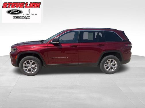Velvet Red Pearlcoat 2022 Jeep Grand Cherokee Limited