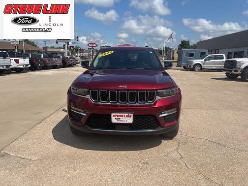 Velvet Red Pearlcoat 2022 Jeep Grand Cherokee Limited
