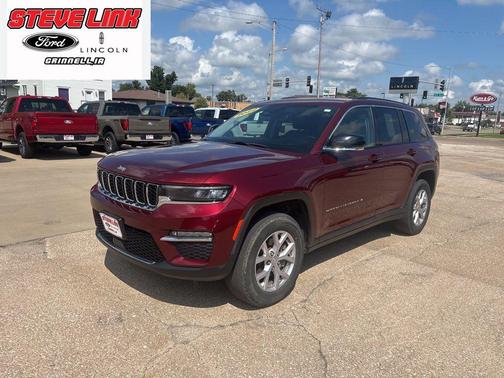 Velvet Red Pearlcoat 2022 Jeep Grand Cherokee Limited