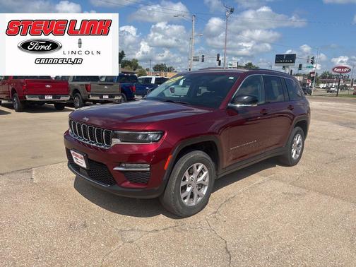 Velvet Red Pearlcoat 2022 Jeep Grand Cherokee Limited