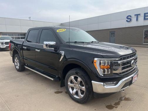 Agate Black Metallic 2022 Ford F-150 Lariat