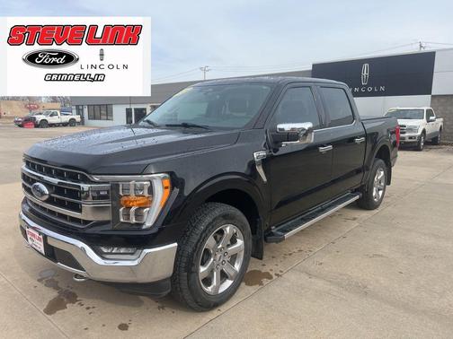 Agate Black Metallic 2022 Ford F-150 Lariat