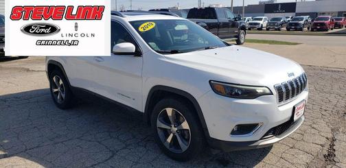 Bright White Clearcoat 2019 Jeep Cherokee Limited