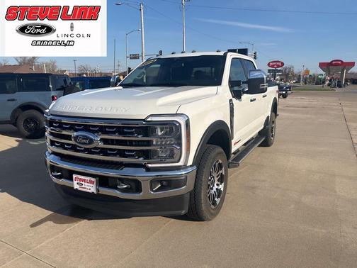 Star White Metallic Tri-Coat 2024 Ford F-350 Lariat
