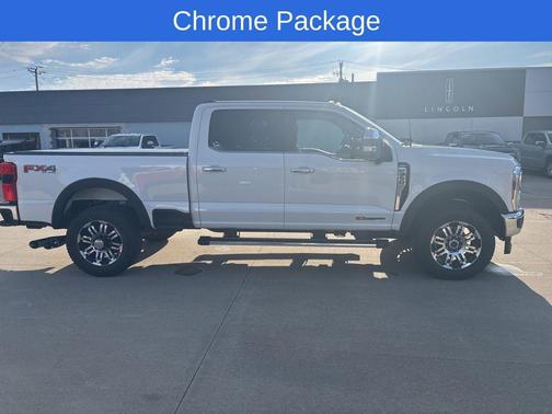 Star White Metallic Tri-Coat 2024 Ford F-350 Lariat