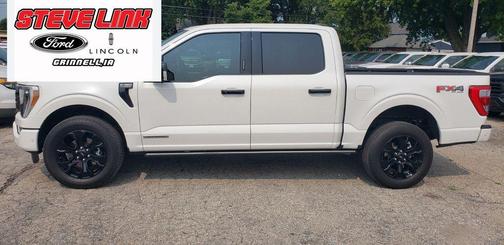 Star White Metallic Tri-Coat 2023 Ford F-150 Platinum