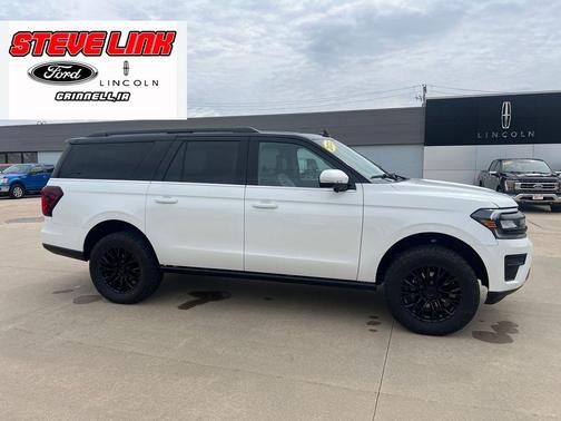 Star White Metallic Tri-Coat 2022 Ford Expedition Max Limited