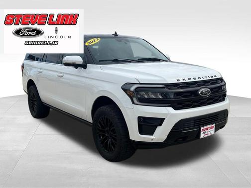 Star White Metallic Tri-Coat 2022 Ford Expedition Max Limited