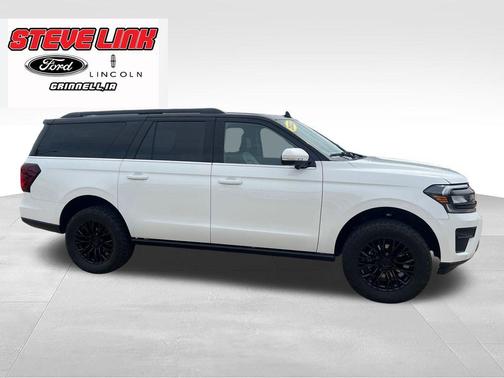 Star White Metallic Tri-Coat 2022 Ford Expedition Max Limited