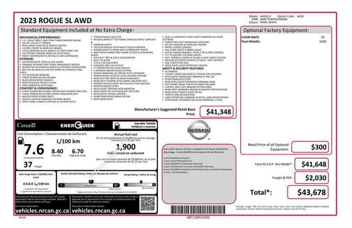 Wh 2023 Nissan Rogue SL