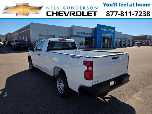 Summit White 2026 Chevrolet Silverado 1500 WT