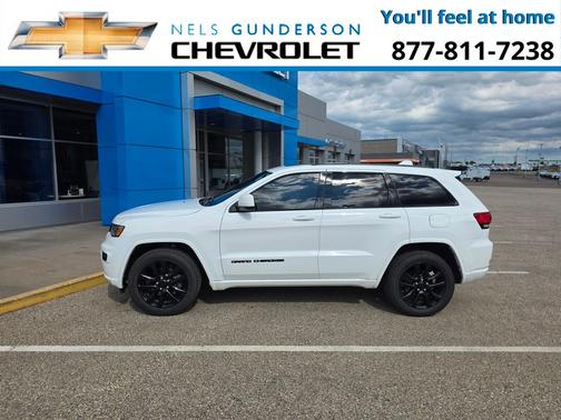 Bright White Clearcoat 2019 Jeep Grand Cherokee Altitude